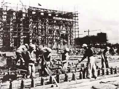 志愿军帮助朝鲜人民进行战后重建