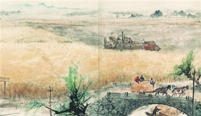 美术印记70年|那些画中的拖拉机,满是情感、希望与憧憬-激流网